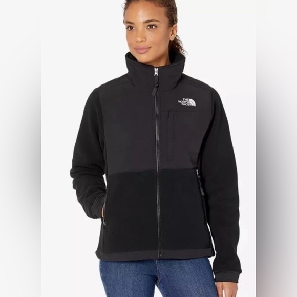 The North Face Denali 2 Fleece Jacket Women's Black Small EUC - Picture 1 of 8